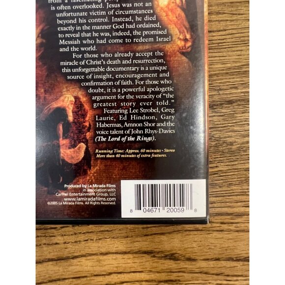 Prophecies Of The Passion DVD A La Mirada Films Presentation Religious Movie - Picture 3 of 4